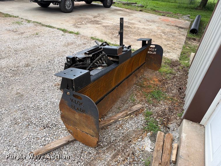 image for item EX4035 David's Dozer V-Loc System Inc. V-Loc Blade skid steer dozer blade