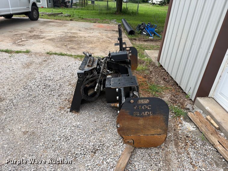image for item EX4035 David's Dozer V-Loc System Inc. V-Loc Blade skid steer dozer blade