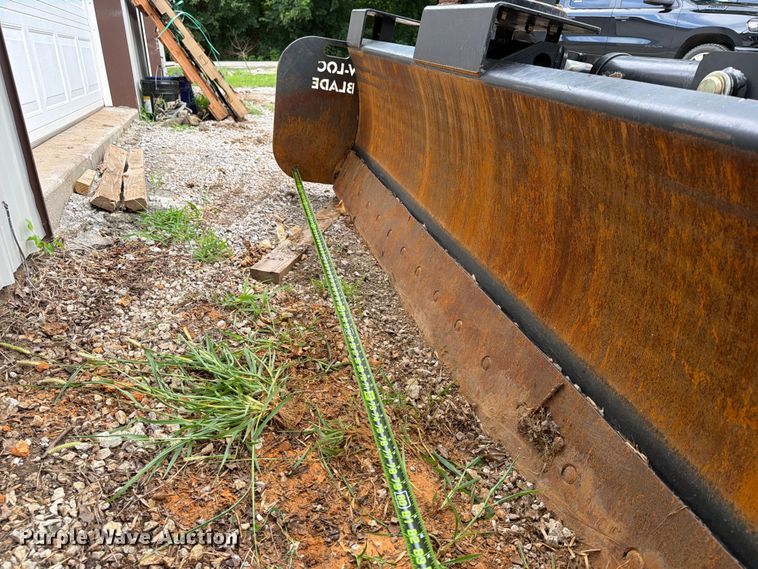 image for item EX4035 David's Dozer V-Loc System Inc. V-Loc Blade skid steer dozer blade