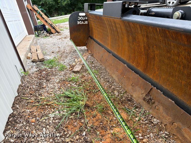 image for item EX4035 David's Dozer V-Loc System Inc. V-Loc Blade skid steer dozer blade