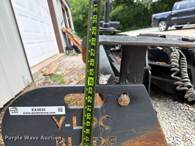 image for item EX4035 David's Dozer V-Loc System Inc. V-Loc Blade skid steer dozer blade