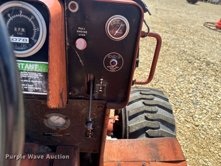 image for item FB5724 1986 Ditch Witch 6510 Diesel rock saw
