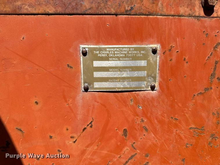 image for item FB5724 1986 Ditch Witch 6510 Diesel rock saw