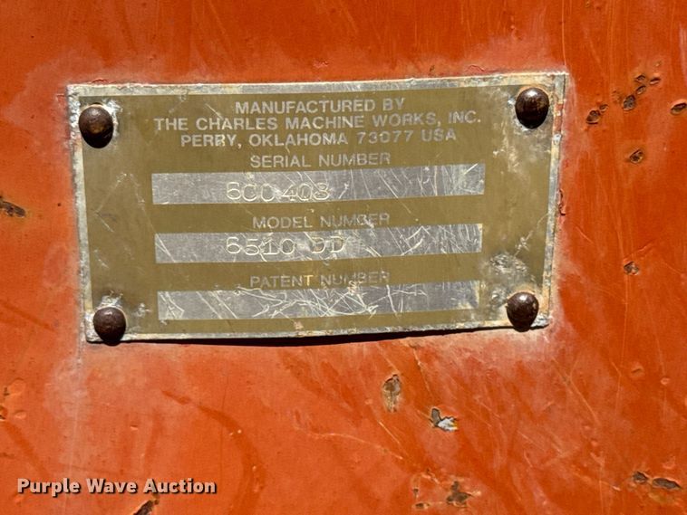 image for item FB5724 1986 Ditch Witch 6510 Diesel rock saw