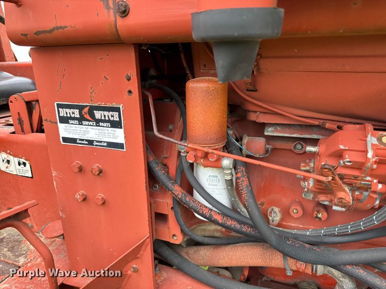 image for item FB5740 1980 Ditch Witch 6510 Diesel trencher