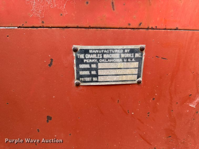 image for item FB5740 1980 Ditch Witch 6510 Diesel trencher