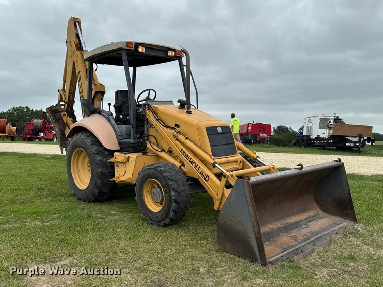 image for item FB5741 1999 New Holland 555E backhoe