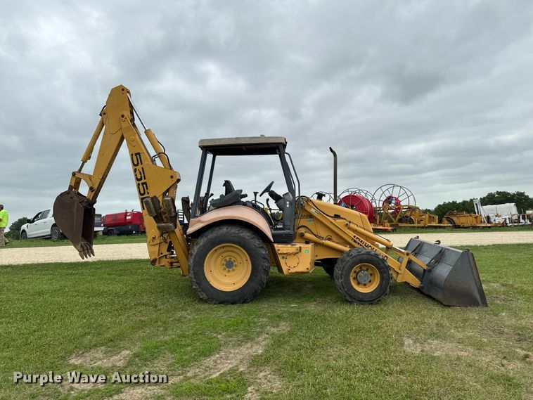 image for item FB5741 1999 New Holland 555E backhoe