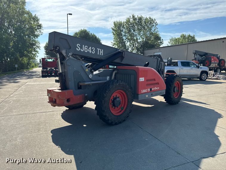 image for item FB5746 2017 Skyjack SJ643TH telehandler