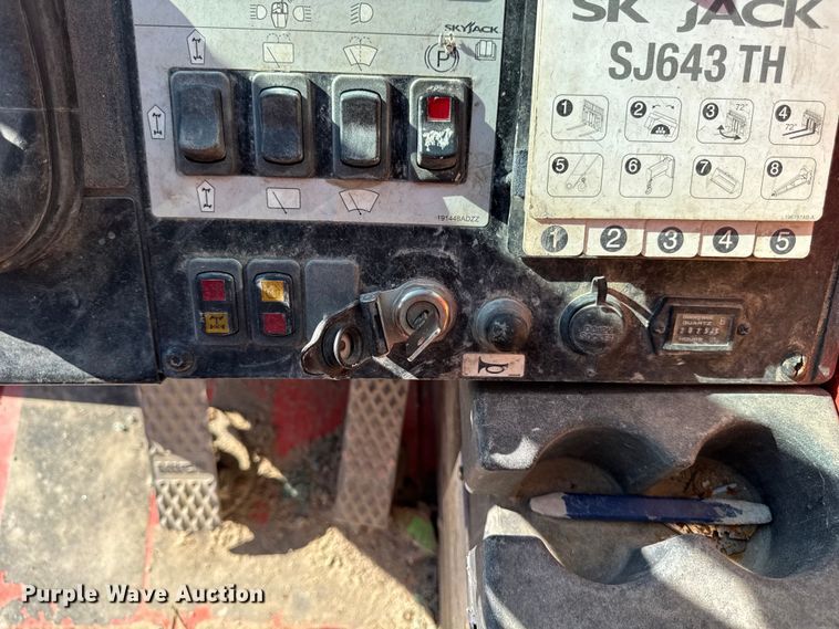 image for item FB5746 2017 Skyjack SJ643TH telehandler