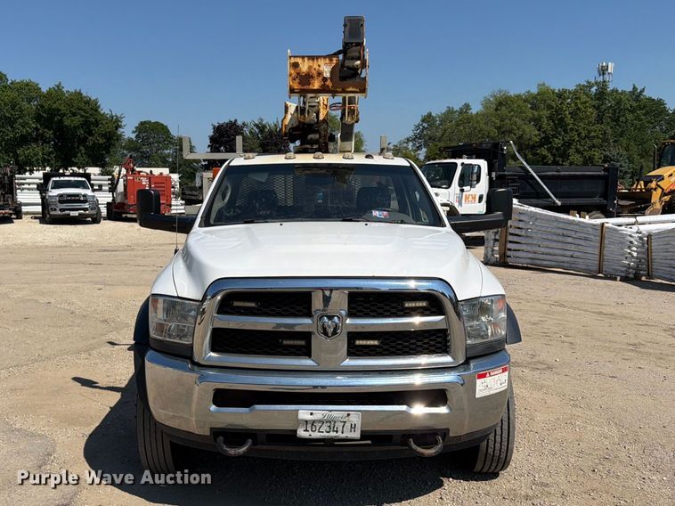 image for item FB5770 2017 RAM 5500 bucket truck