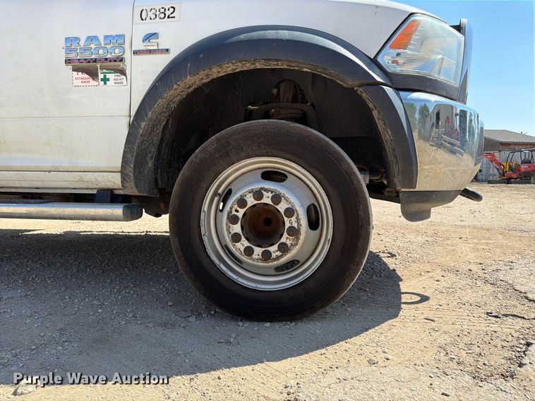 image for item FB5770 2017 RAM 5500 bucket truck