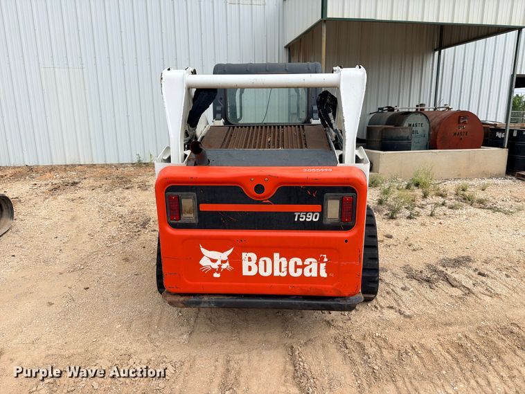 image for item FB8224 2020 Bobcat T590 tracked skid steer loader