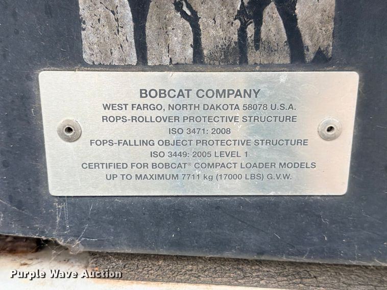 image for item FB8224 2020 Bobcat T590 tracked skid steer loader