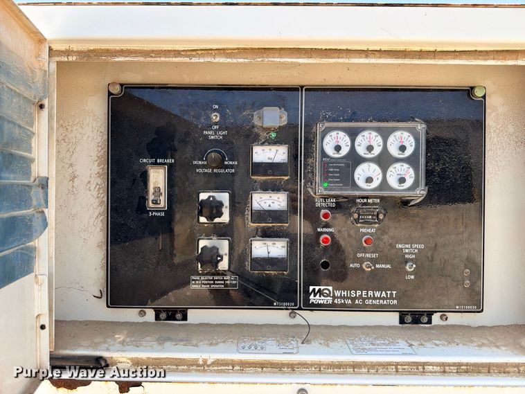 image for item FB8269 2014 Multiquip DCA-45SSIU4F generator
