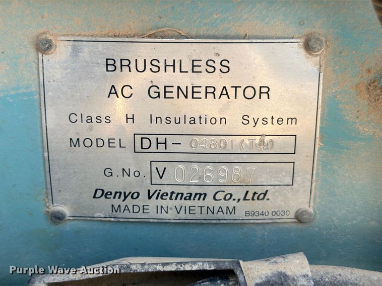 image for item FB8269 2014 Multiquip DCA-45SSIU4F generator