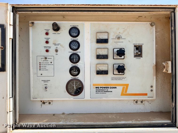 image for item FB8270 MQ Power Whisperwatt DCA-85SSJU2 generator