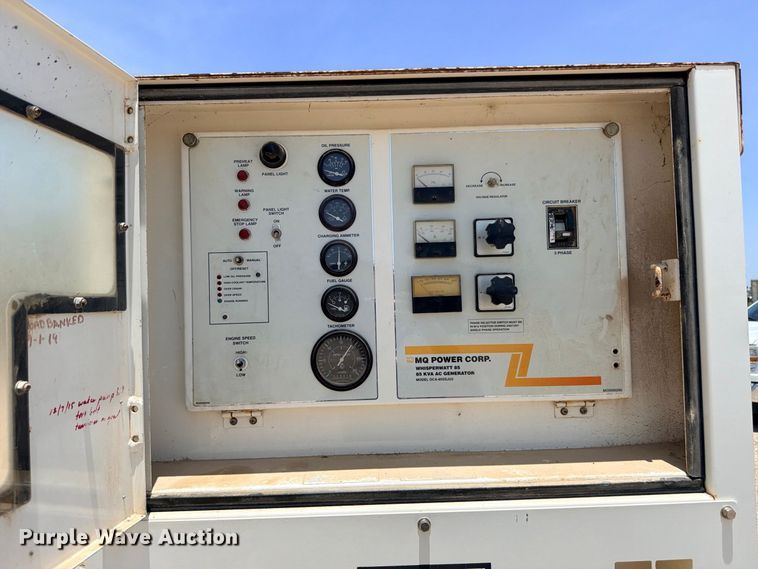 image for item FB8272 2010 Multiquip DCA-85SSJU2 generator