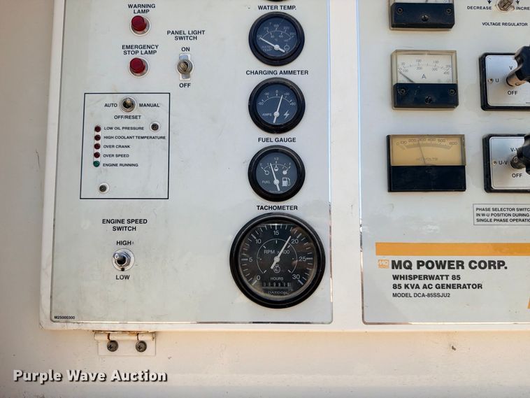 image for item FB8272 2010 Multiquip DCA-85SSJU2 generator