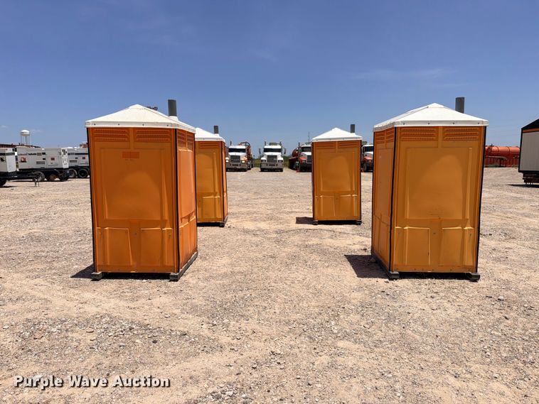 image for item FB8273 (4) portable restrooms