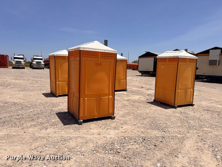 image for item FB8273 (4) portable restrooms