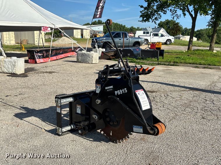 image for item FC1772 Erskine PS915 skid steer concrete saw