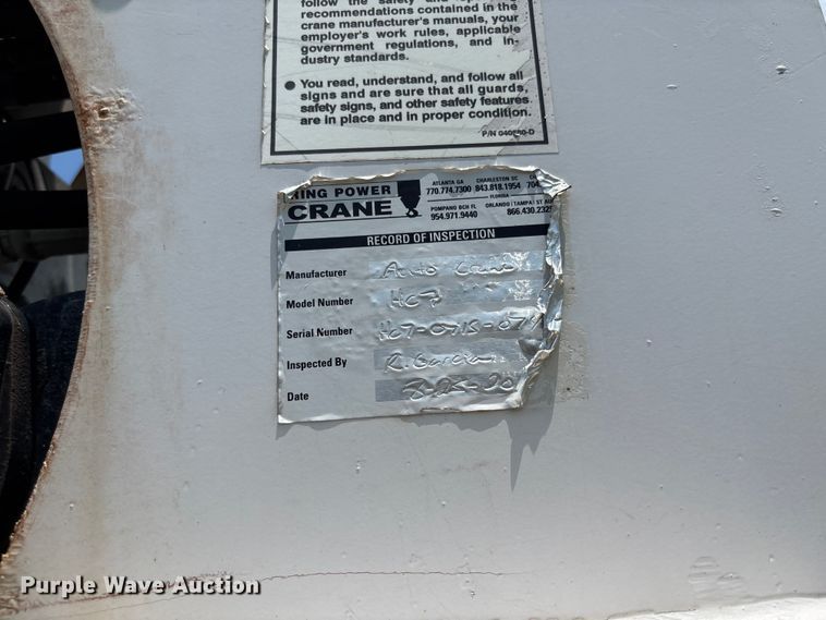 image for item FC1903 2015 RAM 5500 utility / service truck