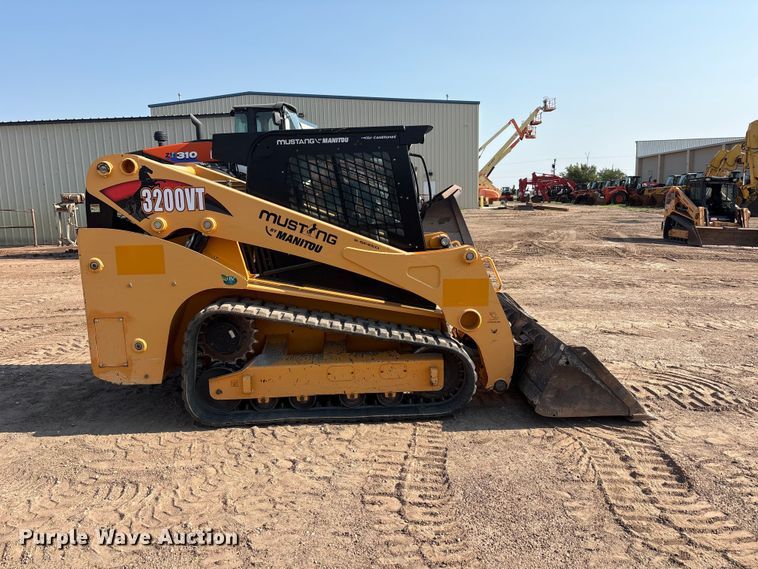 image for item FC2506 2021 Mustang by manitou 3200VT tracked skid steer loader