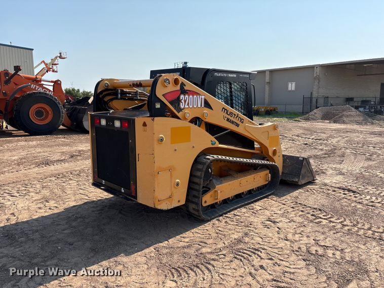 image for item FC2506 2021 Mustang by manitou 3200VT tracked skid steer loader