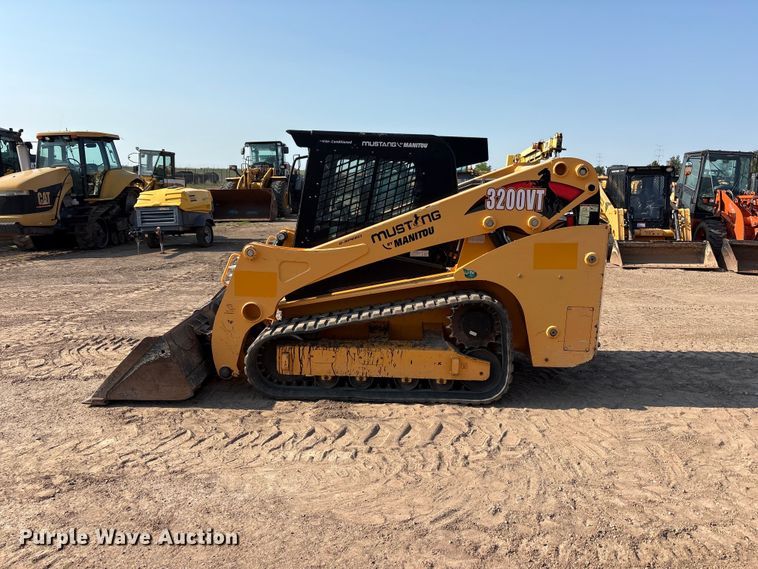 image for item FC2506 2021 Mustang by manitou 3200VT tracked skid steer loader