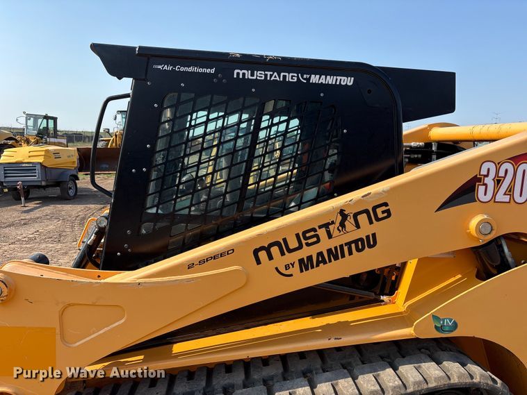 image for item FC2506 2021 Mustang by manitou 3200VT tracked skid steer loader