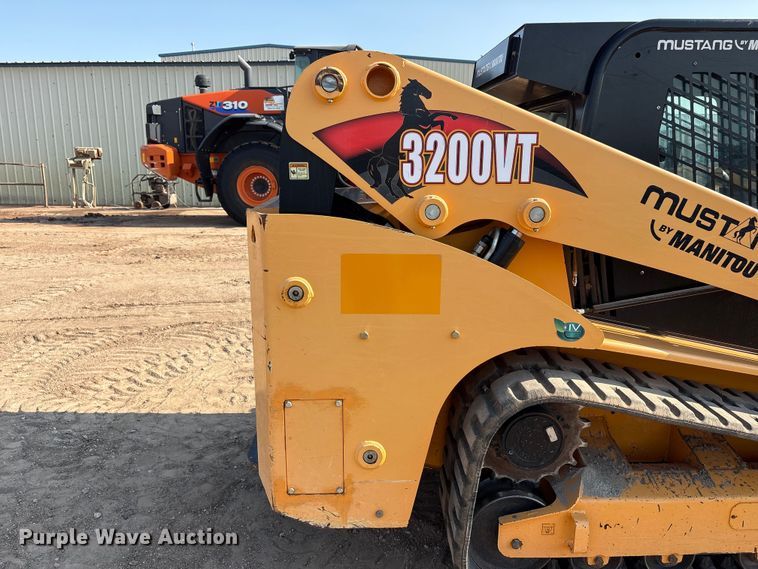 image for item FC2506 2021 Mustang by manitou 3200VT tracked skid steer loader