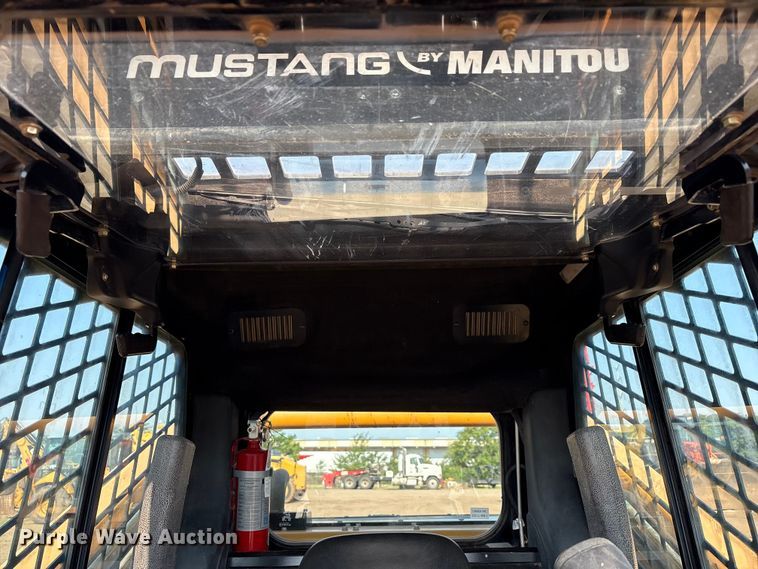image for item FC2506 2021 Mustang by manitou 3200VT tracked skid steer loader