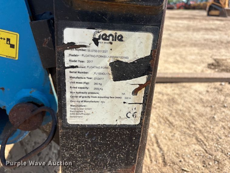 image for item FC2508 2017 Genie GTH-2506 telehandler