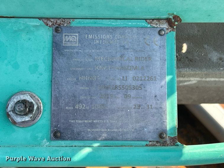 image for item FC2876 2019 Multiquip Whiteman HHNG5 power trowel
