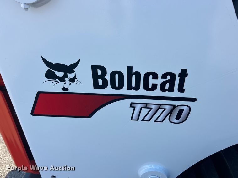image for item FC2878 2018 Bobcat T770 tracked skid steer loader