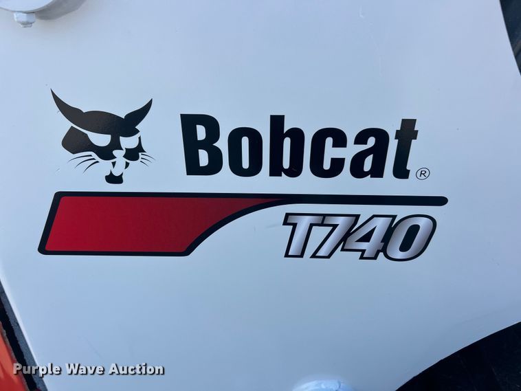 image for item FC2879 2019 Bobcat T740 tracked skid steer loader