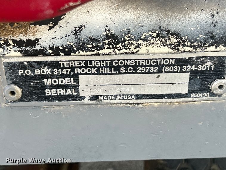 image for item FC2880 Terex OMPB16A concrete buggy