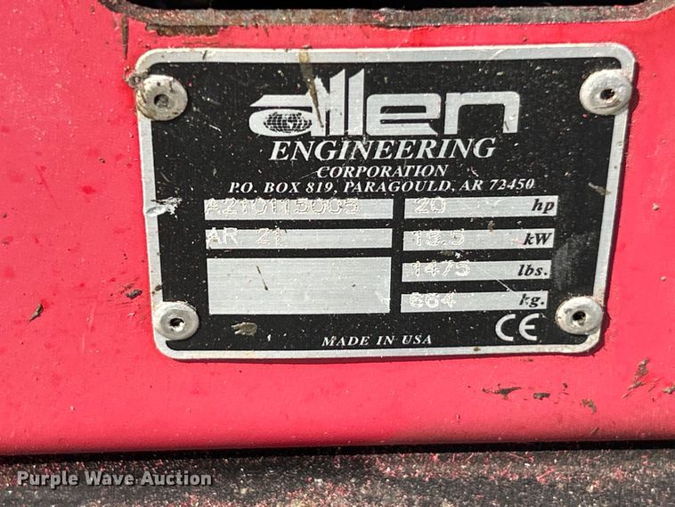 image for item FC2881 Allen AR-21 concrete buggy