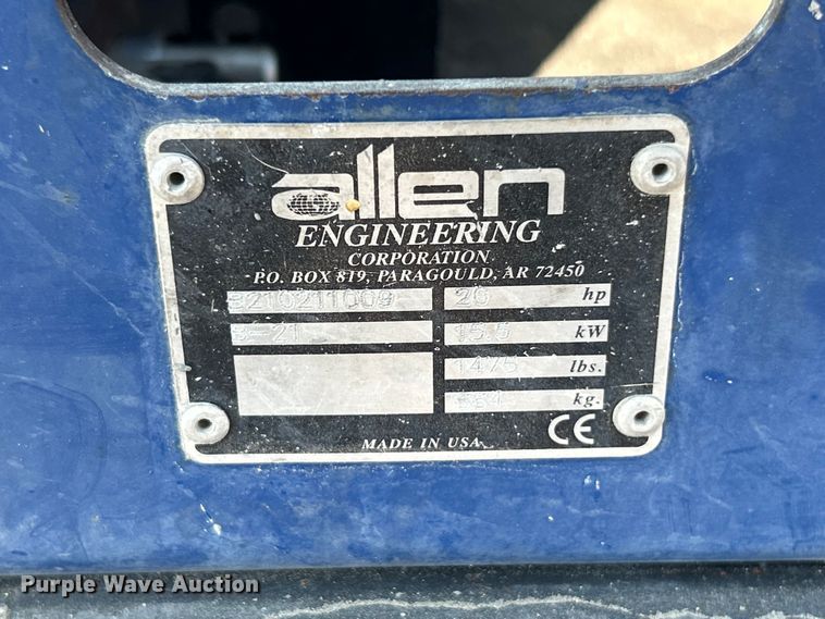 image for item FC2882 Allen B-21 concrete buggy