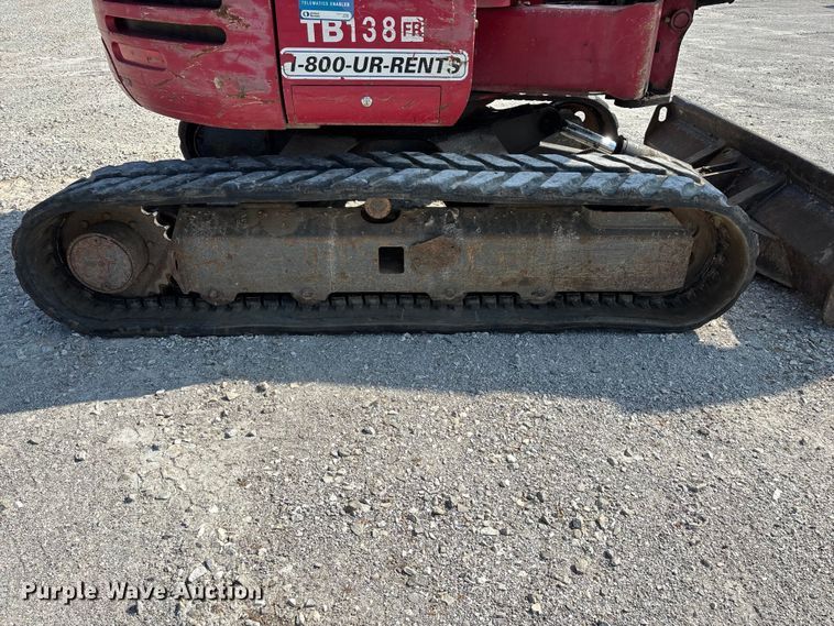 image for item FG0527 2012 Takeuchi TB138FR mini excavator