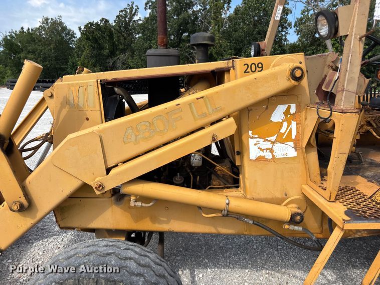 image for item FG0532 Case 480F Construction King landscape tractor