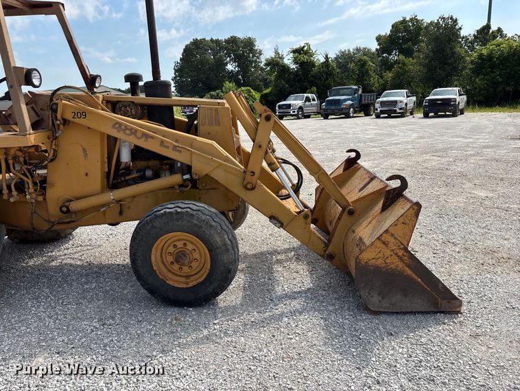 image for item FG0532 Case 480F Construction King landscape tractor