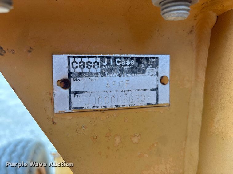 image for item FG0532 Case 480F Construction King landscape tractor
