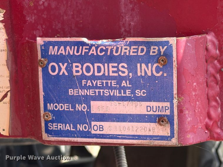 image for item FI0296 2005 Mack CV173 dump truck