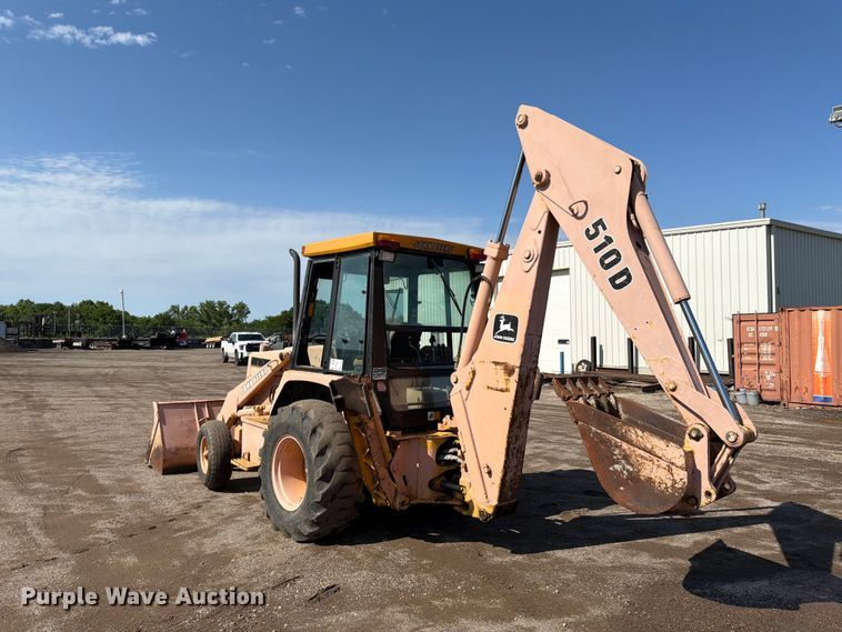 image for item FK3008 1994 John Deere 510D backhoe