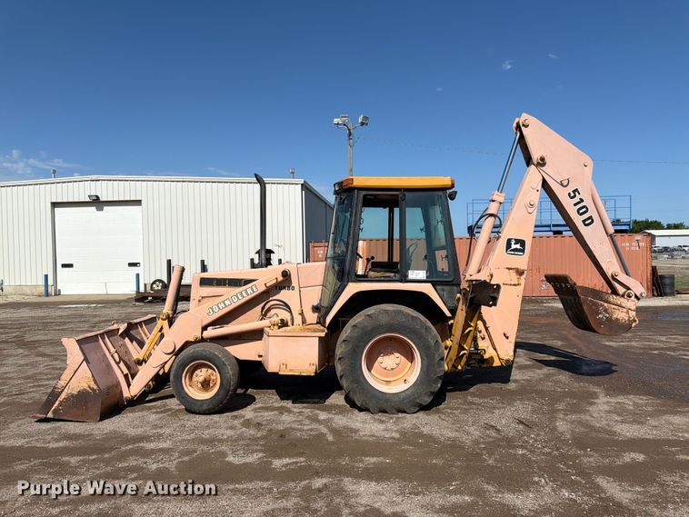 image for item FK3008 1994 John Deere 510D backhoe
