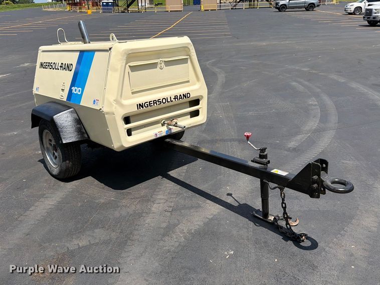 image for item FK3157 1996 Ingersoll Rand P100WD air compressor