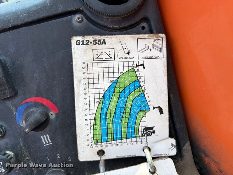 image for item FK3165 2011 JLG G12-55A telehandler