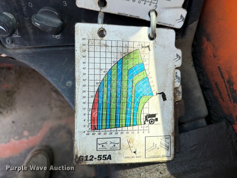 image for item FK3165 2011 JLG G12-55A telehandler
